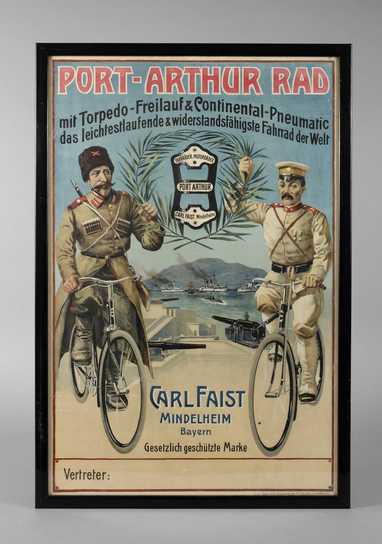 Werbeplakat Port-Arthur Rad