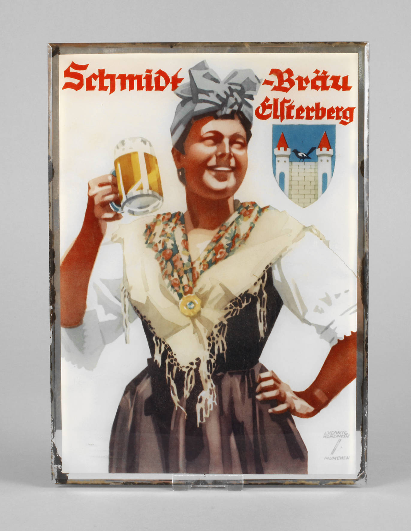 Werbeschild Ludwig Hohlwein