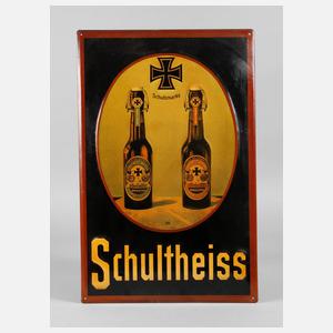 Blechschild Schultheiss