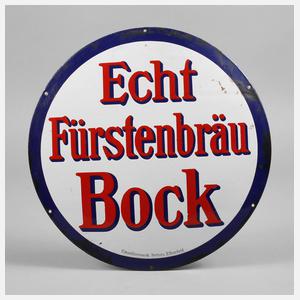 Emailschild Fürstenbräu