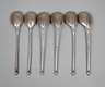 Russland sechs Löffelchen Silber