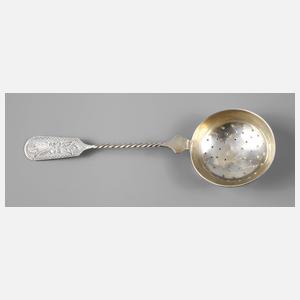 Russland Teesieb Silber