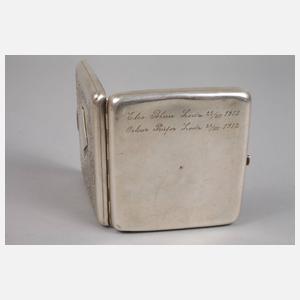 Russland Zigarettenetui Silber