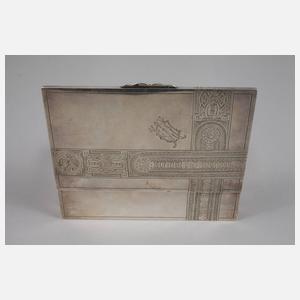 Russland Zigarrendose Silber