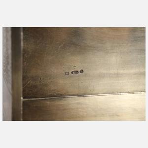 Russland Zigarrendose Silber