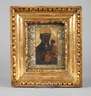 Kleine Ikone mit Stickerei