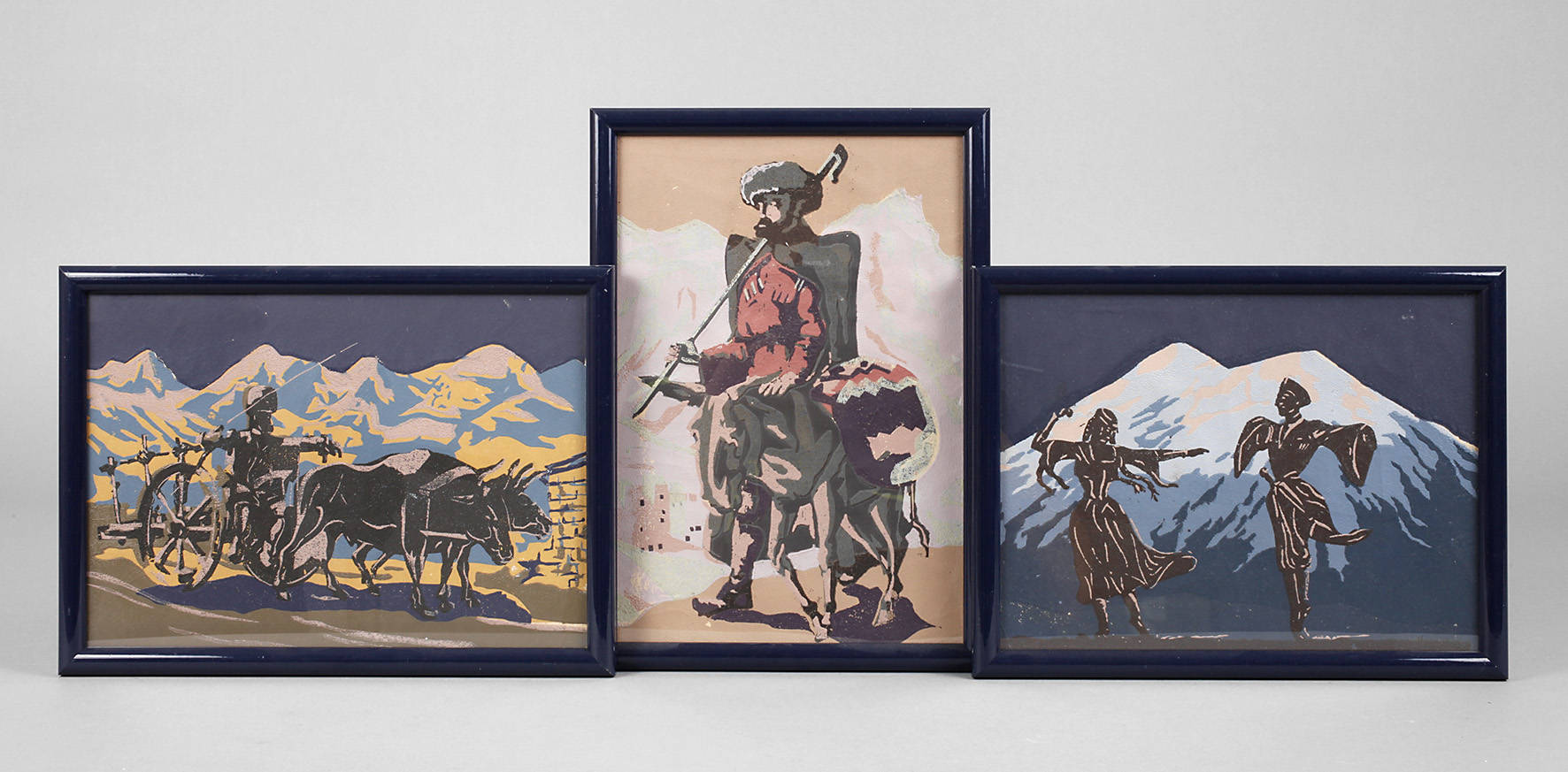 Serie mit volkstümlichen Motiven