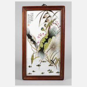 Porzellanbildplatte Cheng Yiting