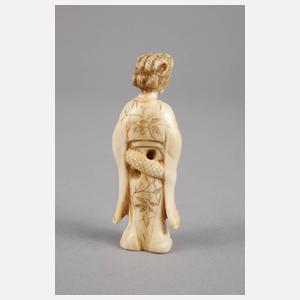 Netsuke Jakotsu Baba