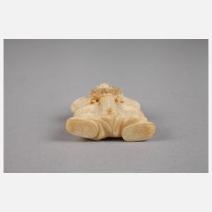 Netsuke Shoki und Oni