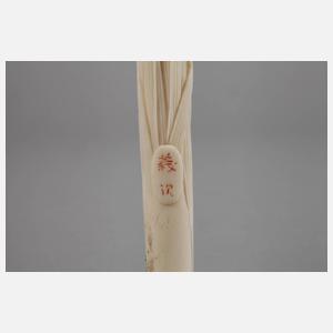 Stockgriff Elfenbein