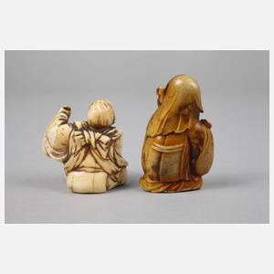 Zwei Netsuken