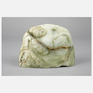 Figürliche Steinschnitzerei