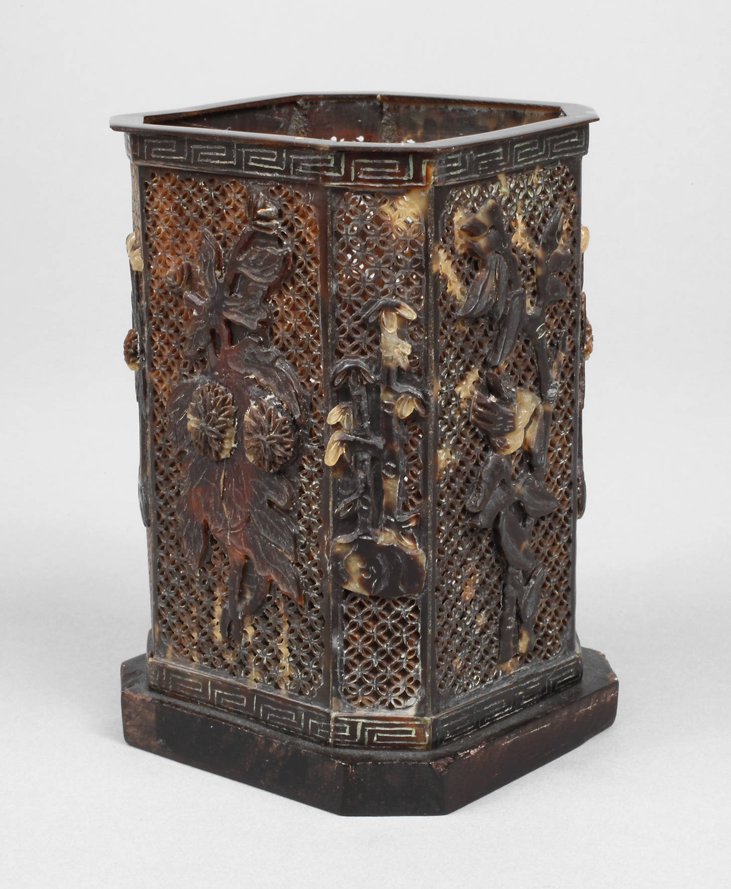 Zierbecher Schildpatt