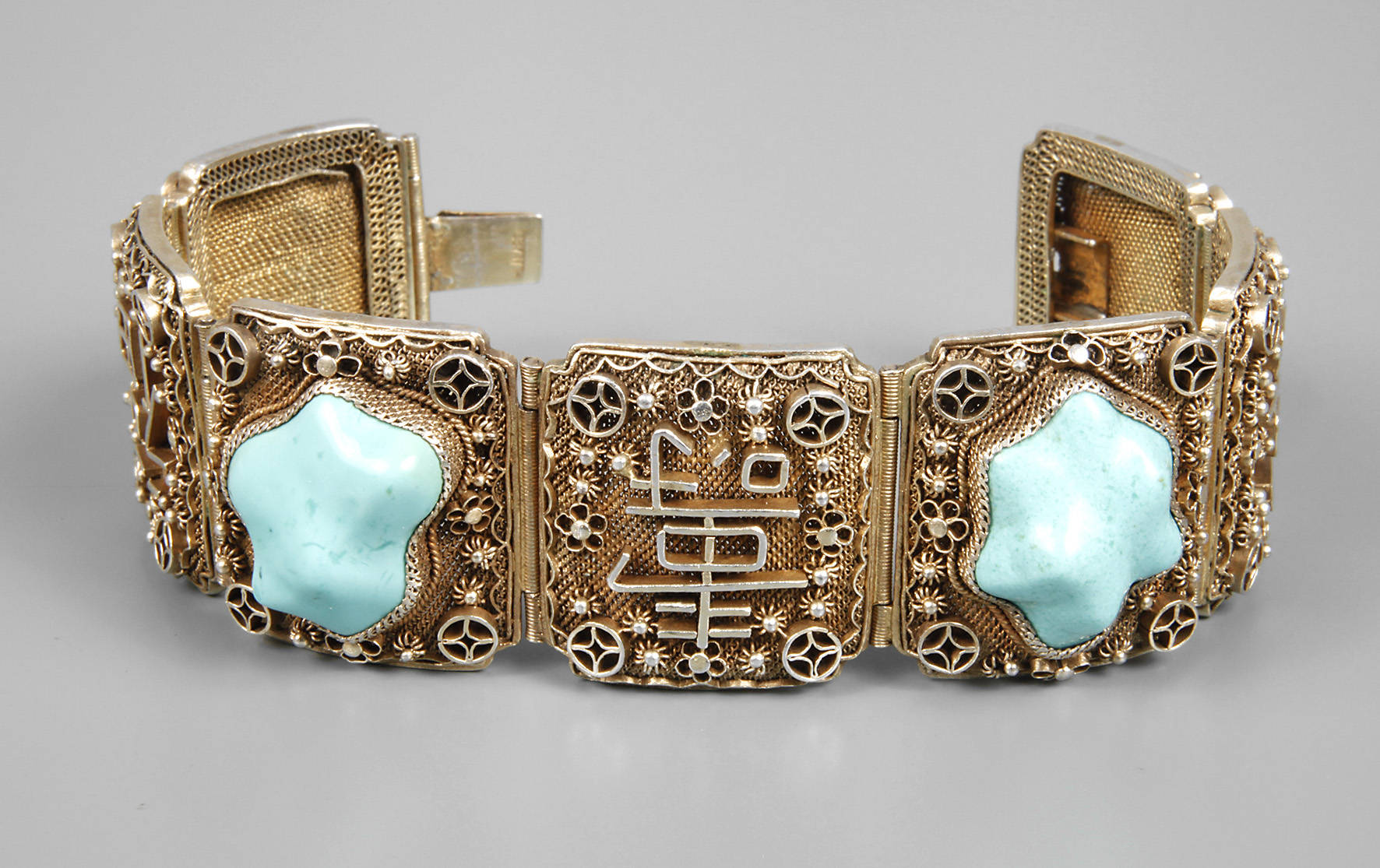 Armband mit Türkisbesatz