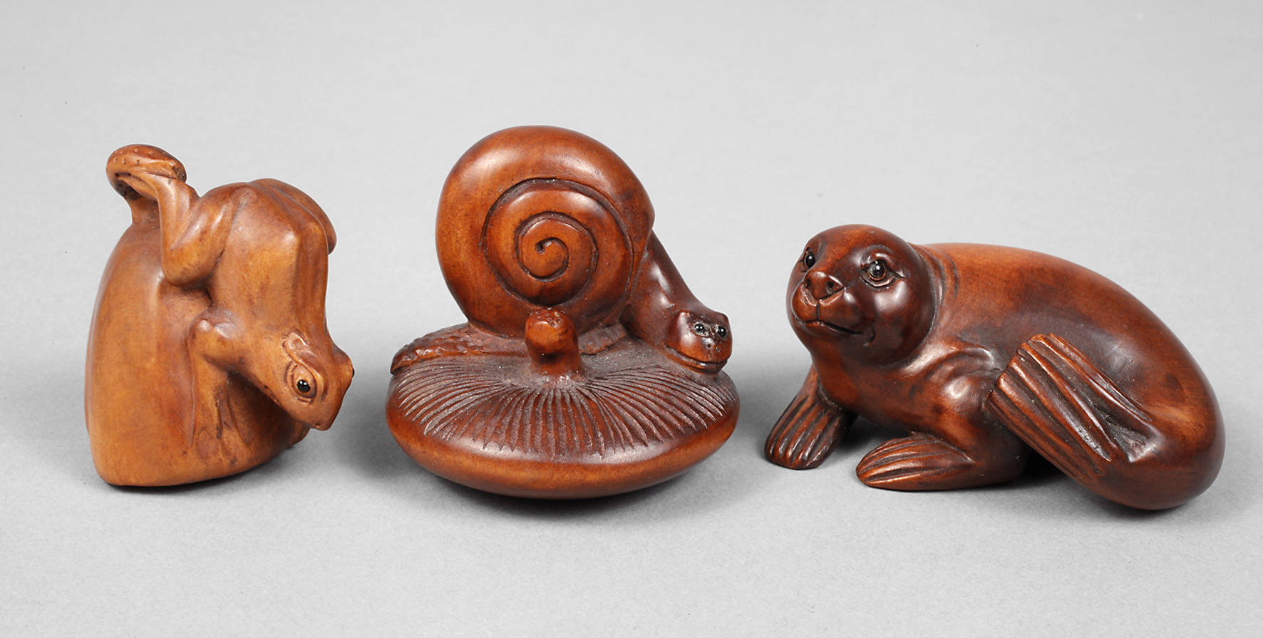 Drei Netsuken