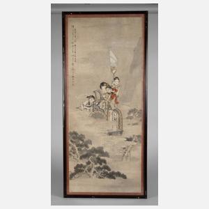 Chinesischer Holzschnitt