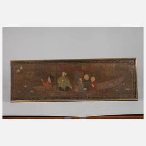 Vier chinesische Bildtafeln