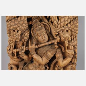 Figürliche Schnitzerei