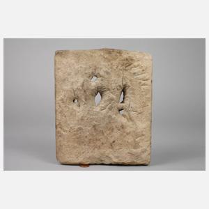 Sandsteinrelief Indien