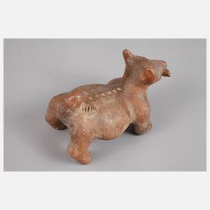 Präkolumbische Terrakottafigur