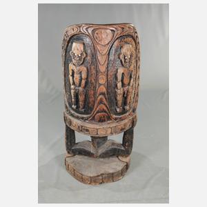 Herrschersitz eines Maorihäuptlings