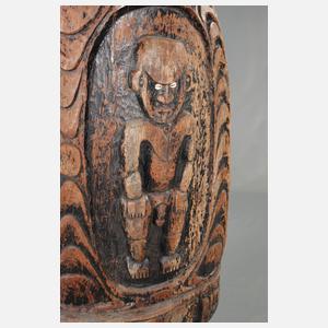 Herrschersitz eines Maorihäuptlings