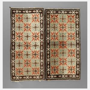 Paar Läufer Art déco