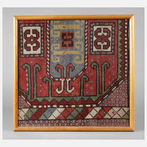 Teppichfragment Karachoph Kazak