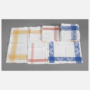 Konvolut Servietten Jugendstil