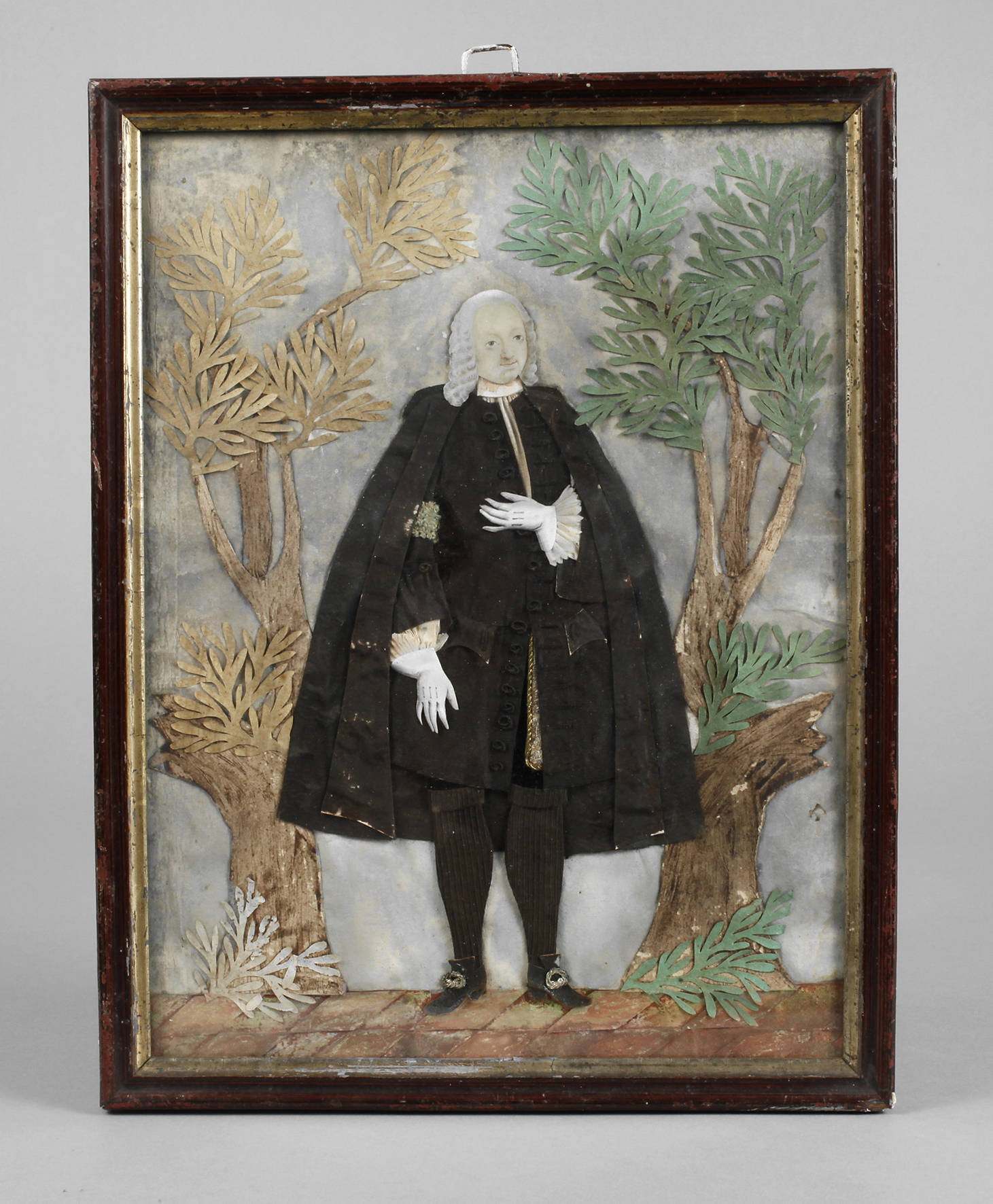 Collage Herrenportrait