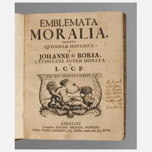 Juan de Borja Emblembuch 1697