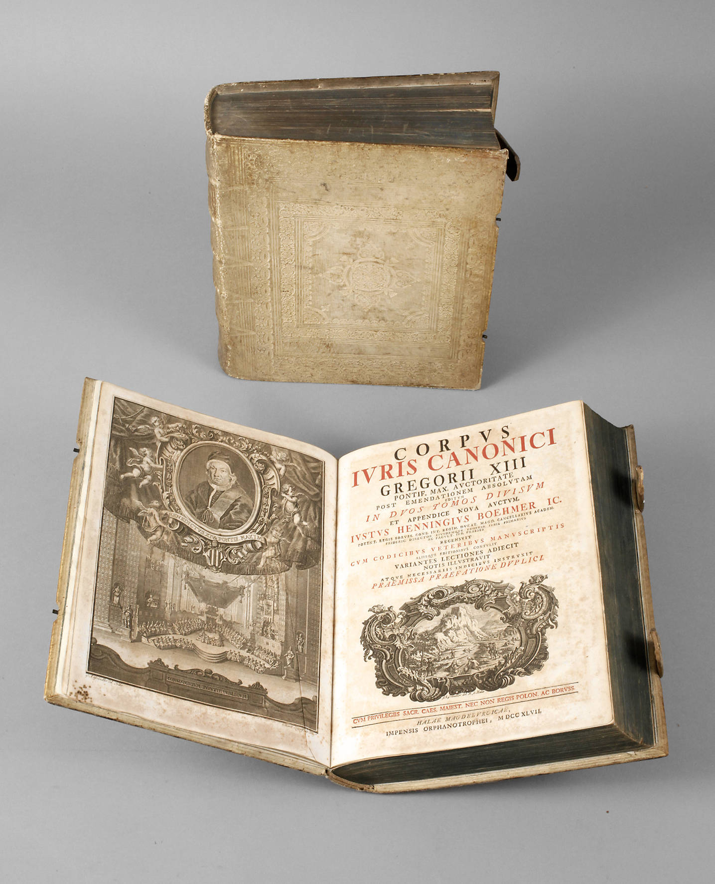 Rechtssammlung Böhmer-Ausgabe 1747