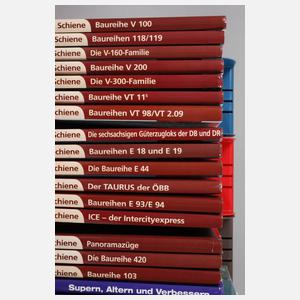 Große Sammlung Fachliteratur Eisenbahn