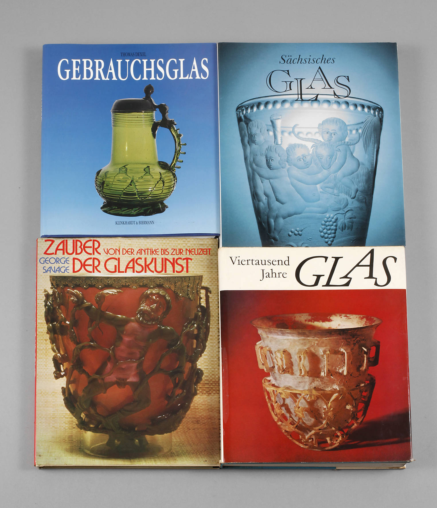 Konvolut Fachliteratur Glas