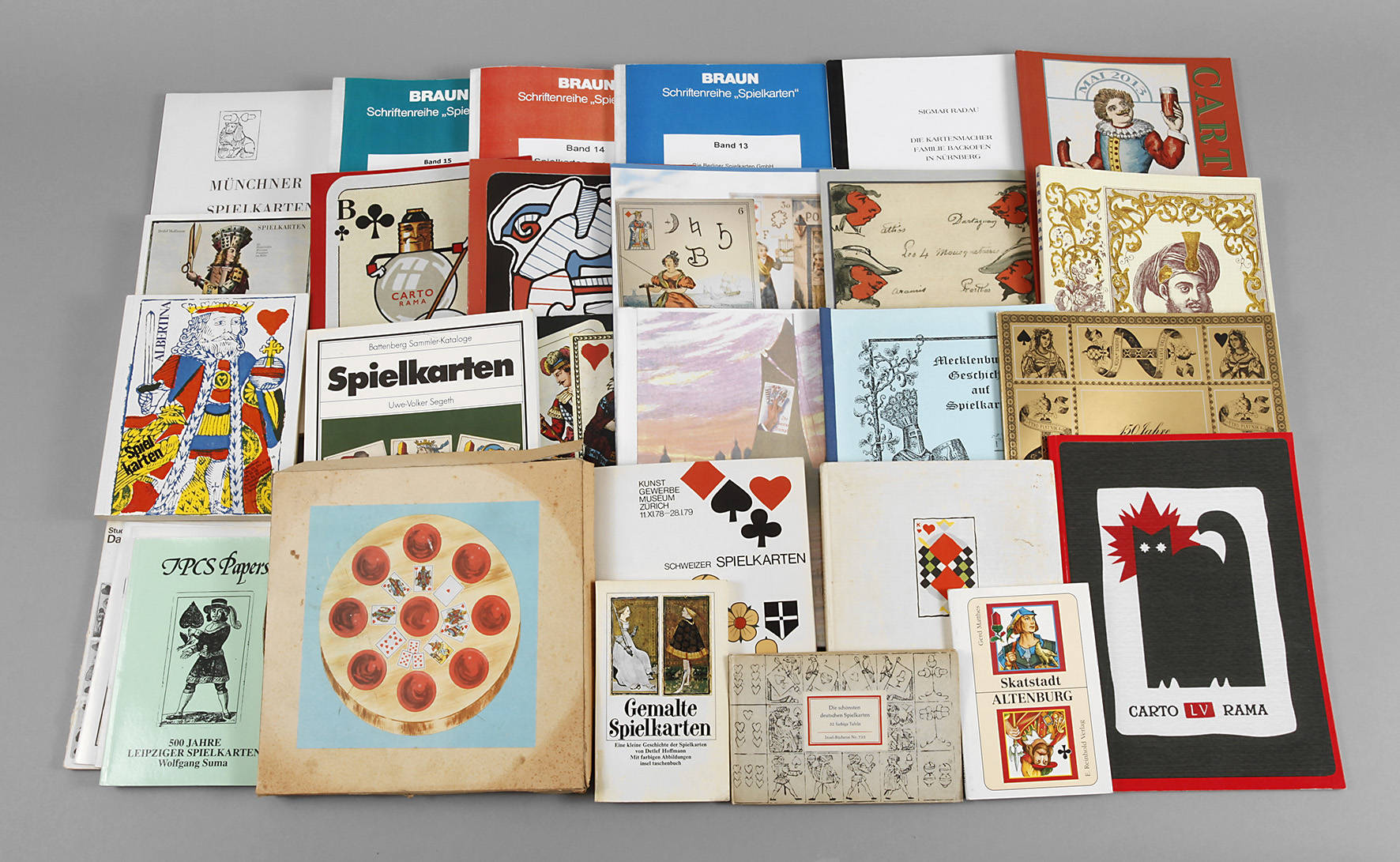 Konvolut Fachliteratur Spielkarten