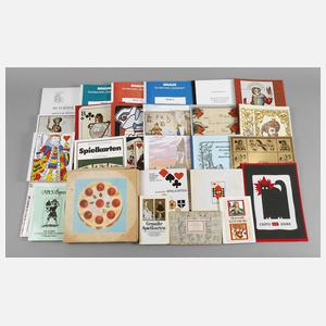 Konvolut Fachliteratur Spielkarten