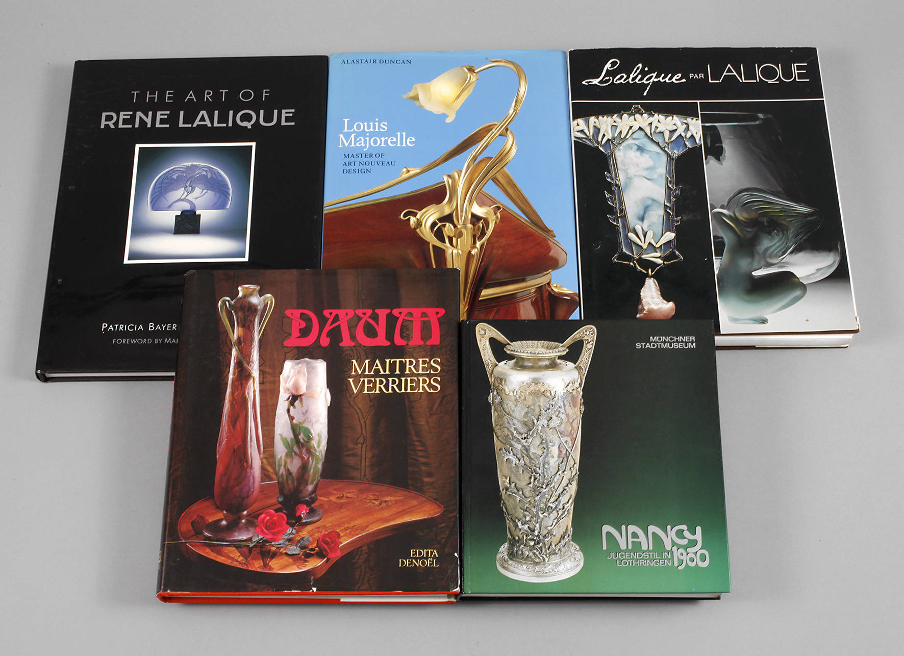 Konvolut Fachbücher Jugendstil in Frankreich