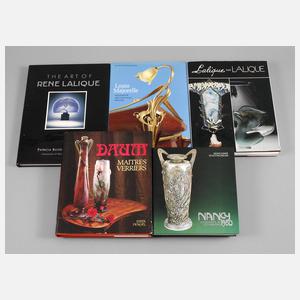 Konvolut Fachbücher Jugendstil in Frankreich