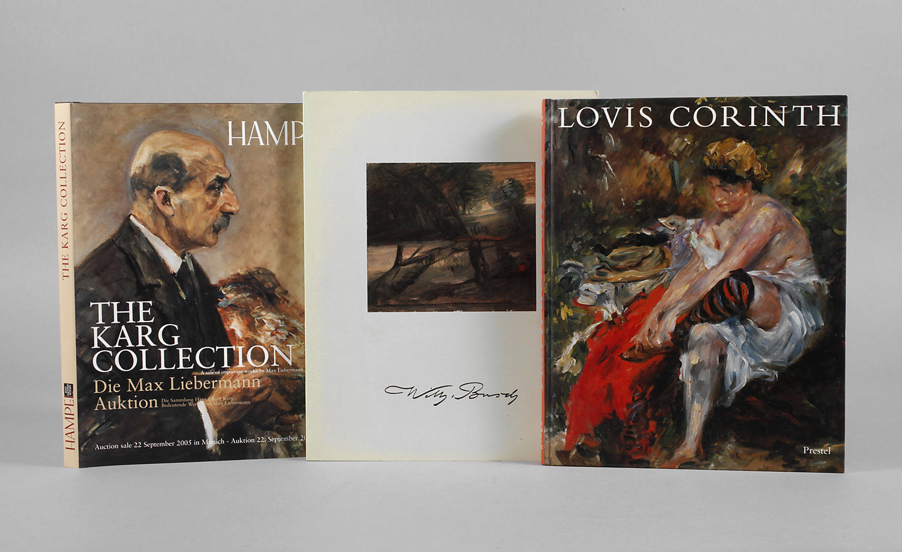 Konvolut Fachliteratur Malerei um 1900