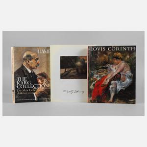 Konvolut Fachliteratur Malerei um 1900