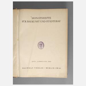 Monatshefte für Baukunst und Städtebau 1933