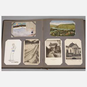 Album Ansichtskarten Deutschland und international