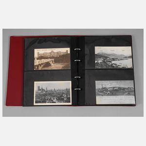 Album Ansichtskarten, München und Alpenregion