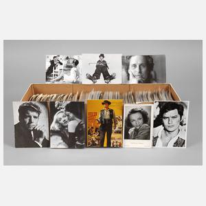 Großes Konvolut Postkarten Schauspieler