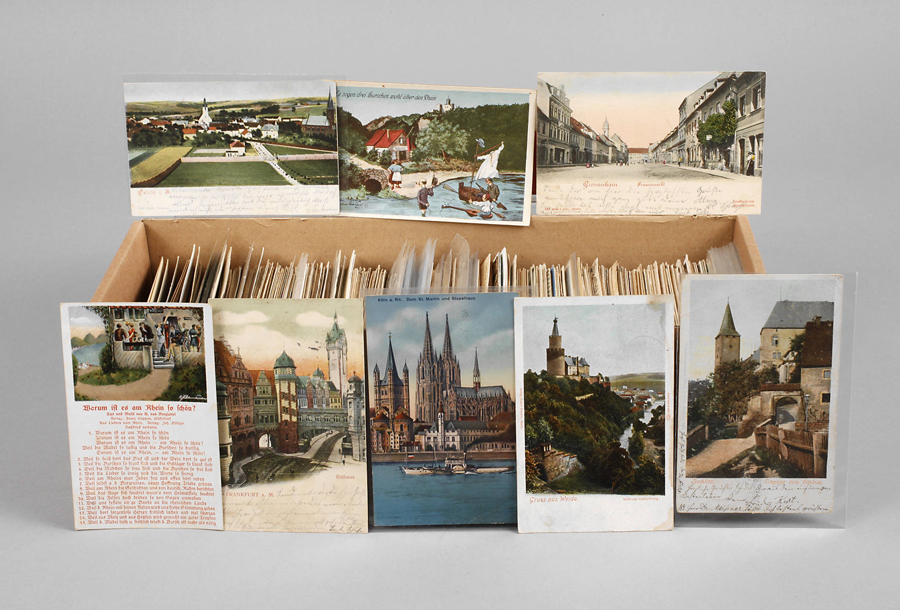 Großes Konvolut Ansichtskarten Deutschland