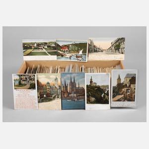 Großes Konvolut Ansichtskarten Deutschland