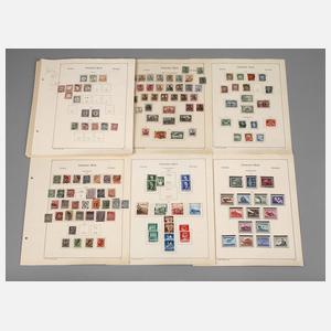 Konvolut Briefmarken Deutsches Reich