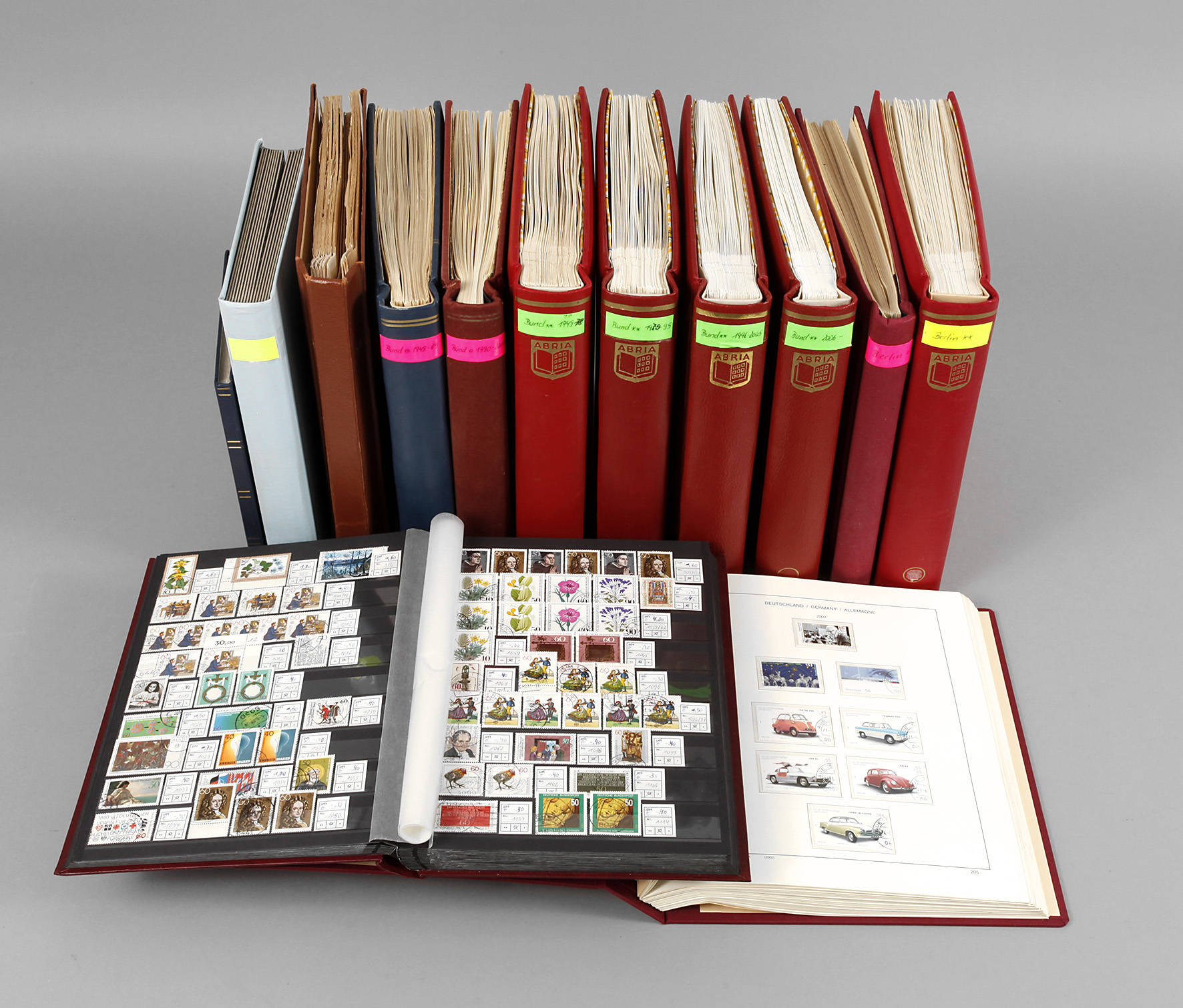 Briefmarkensammlung Bund/Berlin