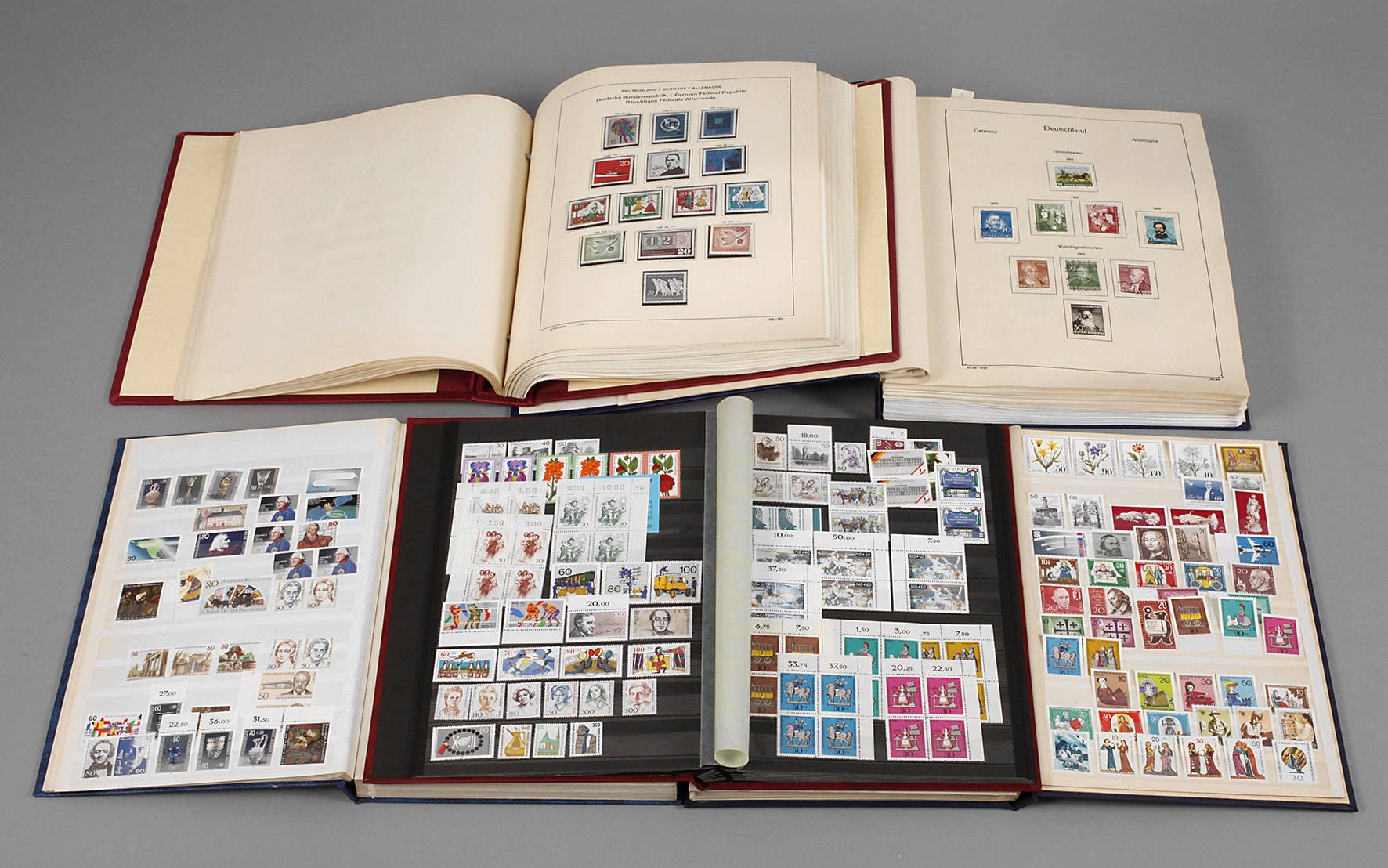 Briefmarkenalben Bund und Berlin